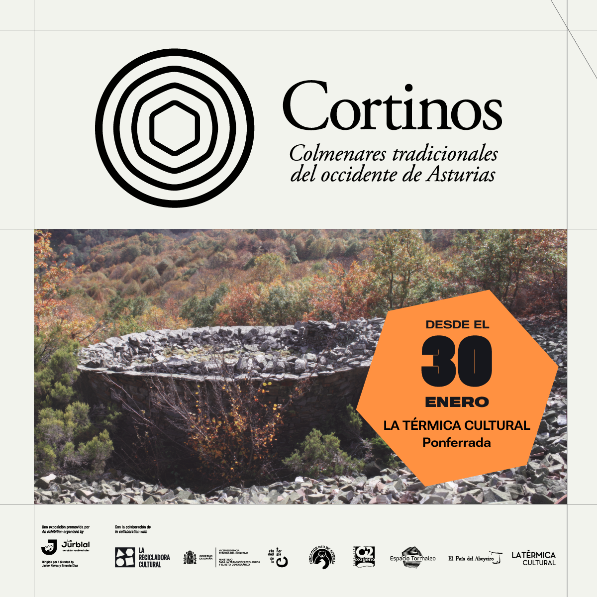 Inauguración ‘Cortinos. Colmenares tradicionales del occidente de Asturias’ en La Térmica Cultural(Ponferrada)