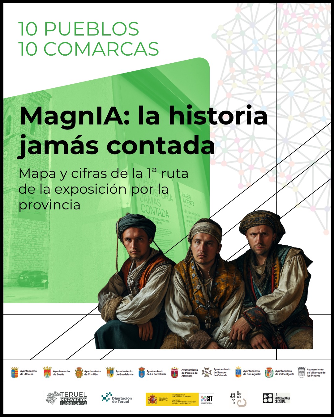 La exposición MagnIA inspira y emociona a casi 500 visitantes en su primera ruta por la provincia de Teruel