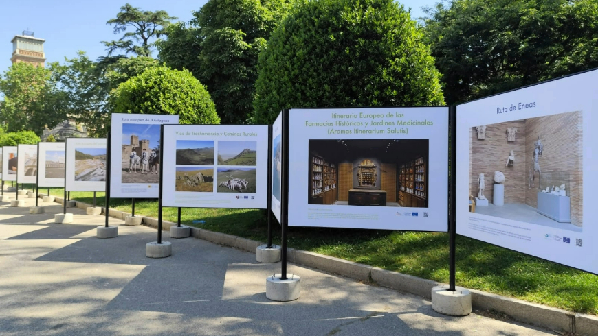 ‘Itinerarios Culturales del Consejo de Europa en España’ | Exposición en paneles