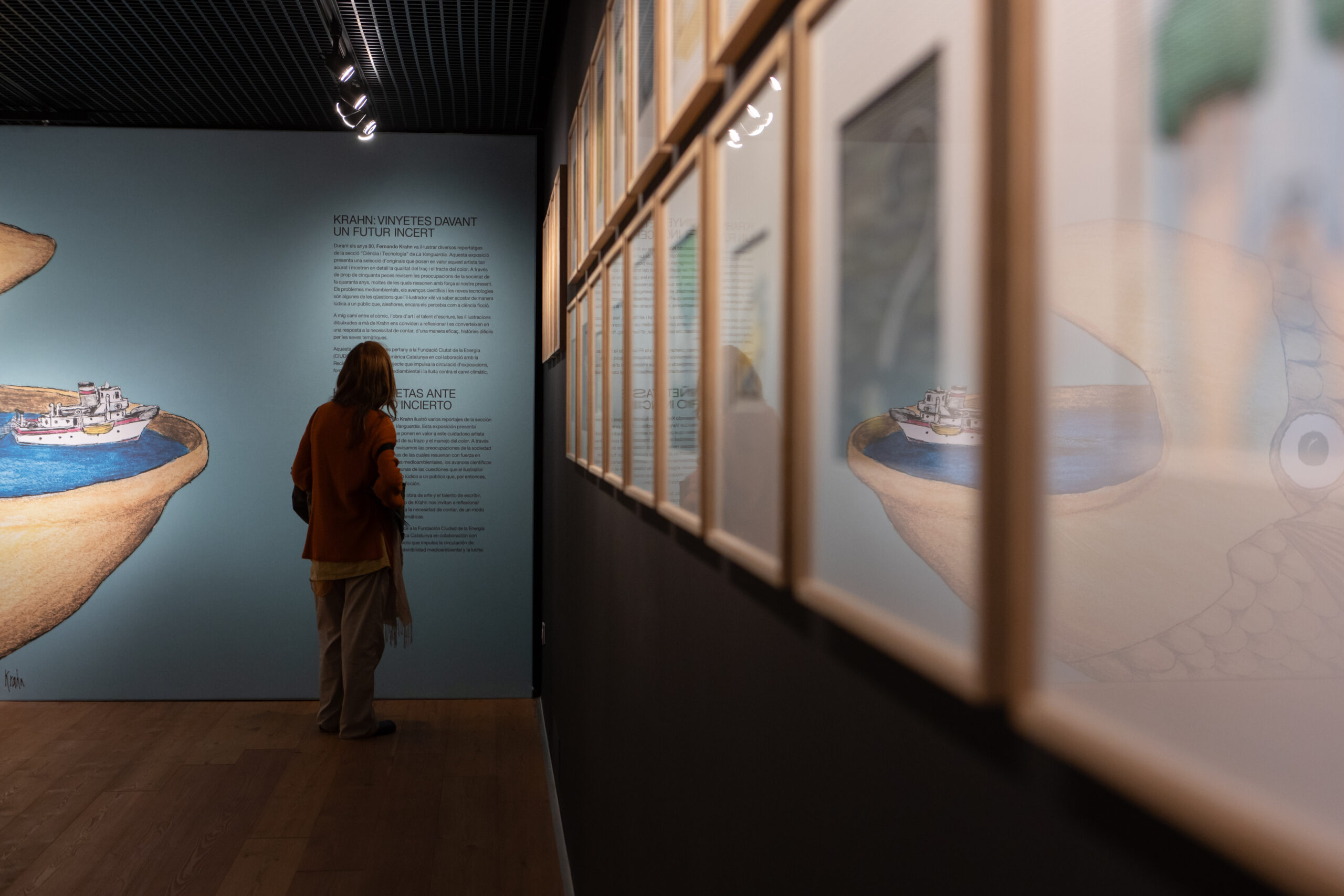 Las ilustraciones de Fernando Krahn, llegan a Casa Amèrica Catalunya